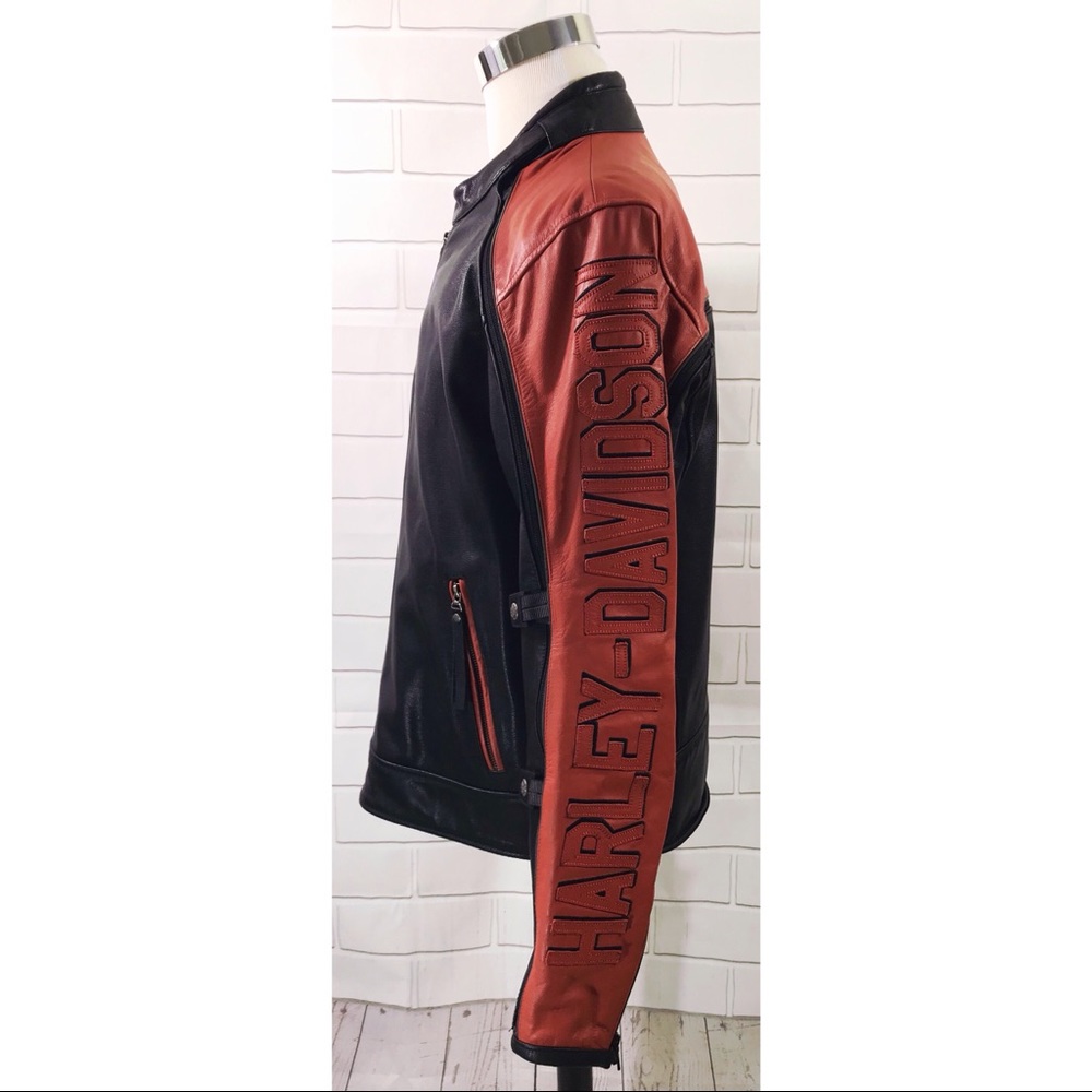 Harley Davidson Pride Leather Switchback Jacket - Picture 3 of 13